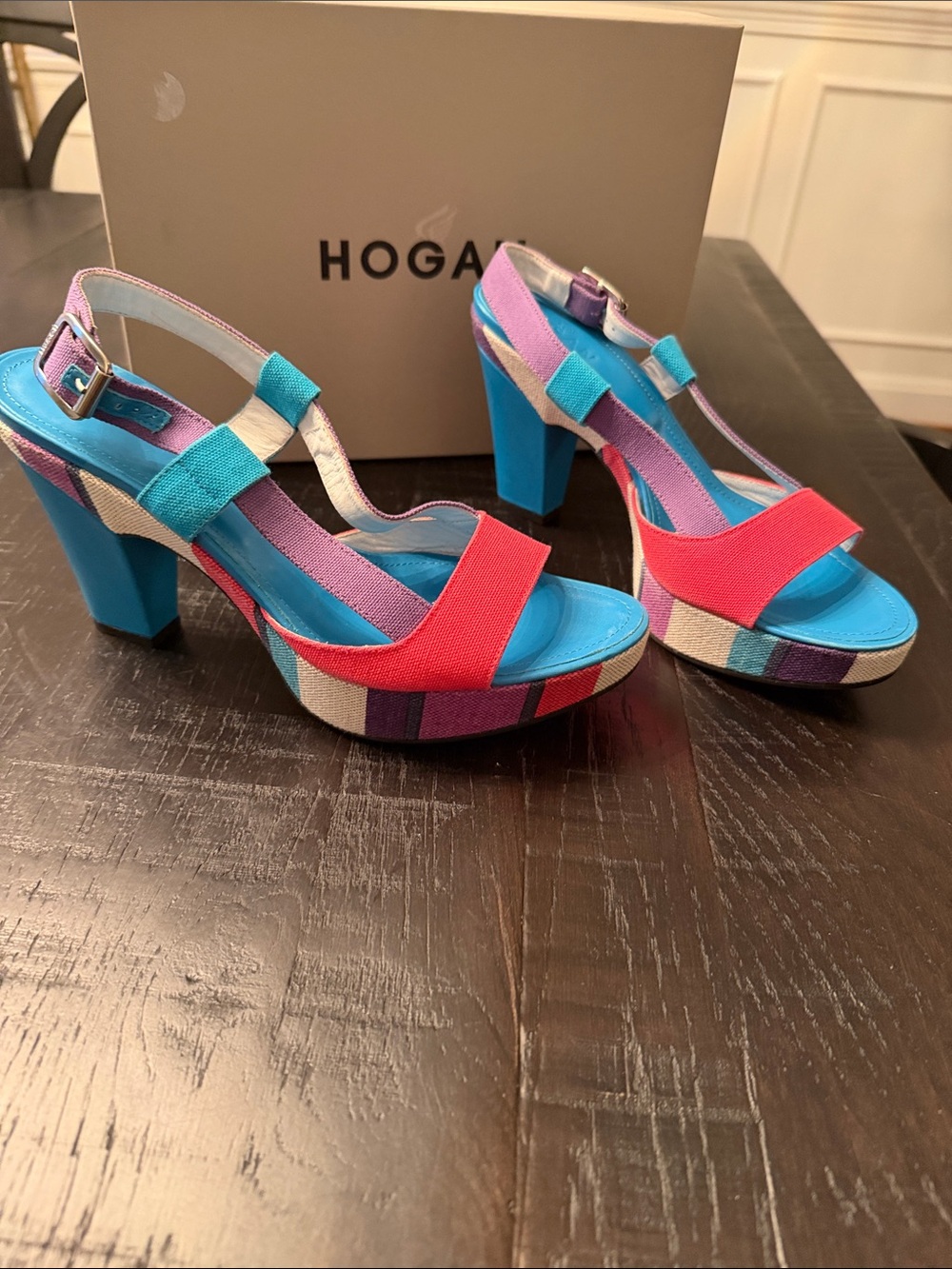 Hogan Babette Platform Heels